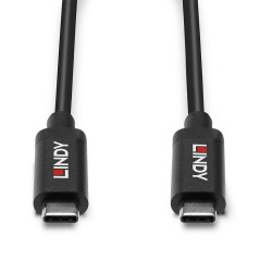 Lindy 43348 cavo USB USB 3.2 Gen 2 (3.1 Gen 2) 3 m USB C Nero