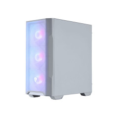 MSI MAG FORGE M100R Midi Tower Trasparente, Bianco