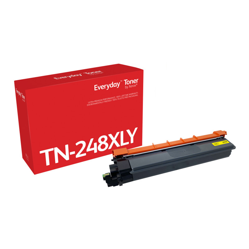 Everyday Toner ™ di Xerox Giallo compatibile con Brother TN248XLY, High capacity