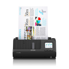 Epson ES-C380W Scanner con ADF + alimentatore di fogli 600 x 600 DPI A4 Nero