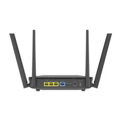 ASUS RT-AX52 AX1800 AiMesh router wireless Gigabit Ethernet Dual-band (2.4 GHz 5 GHz) Nero