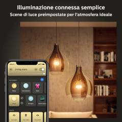 Philips Hue White ambiance 2 Lampadine Smart E14 25 W