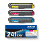 Brother TN-241CMY cartuccia toner 3 pz Originale Ciano, Magenta, Giallo