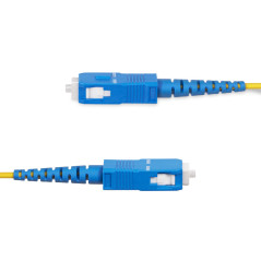 StarTech.com Cavo in fibra ottica simplex monomodale OS2 da SC a SC (UPC) da 30 m, 9 125µm, 40G 100G, Insensibile alla