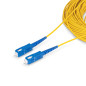 StarTech.com Cavo in fibra ottica simplex monomodale OS2 da SC a SC (UPC) da 30 m, 9/125µm, 40G/100G, Insensibile alla