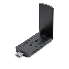 StarTech.com Chiavetta Wi-Fi 6E USB Dongle per PC Desktop Laptop, NIC wireless con antenna pieghevole, adattatore WiFi con