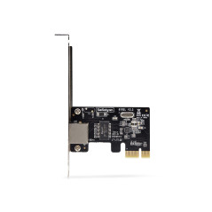 StarTech.com Scheda di rete PCIe Gigabit a 1 porta, scheda LAN PCI Express 10 100 1000Mbps, Adattatore di rete NIC, Realtek