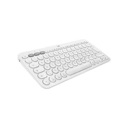 Logitech K380 for Mac Multi-Device Bluetooth Keyboard tastiera Universale QWERTY Spagnolo Bianco