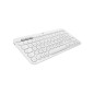 Logitech K380 for Mac Multi-Device Bluetooth Keyboard tastiera Universale QWERTY Spagnolo Bianco