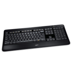 Logitech Wireless Illuminated Keyboard K800 tastiera Ufficio RF Wireless QWERTY Inglese Nero