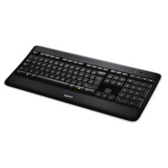 Logitech Wireless Illuminated Keyboard K800 tastiera Ufficio RF Wireless QWERTY Inglese Nero