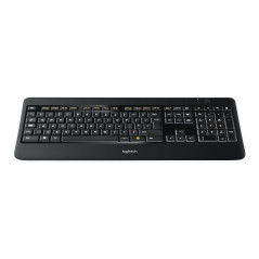 Logitech Wireless Illuminated Keyboard K800 tastiera Ufficio RF Wireless QWERTY Inglese Nero