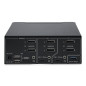 StarTech.com KVM Switch DisplayPort a 2 porte per doppio monitor, 8K 60Hz/4K 144Hz, DP 1.4, 2x USB 10Gbps, 4x USB HID,