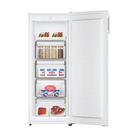 Candy CUQS 513EWH Congelatore verticale Libera installazione 163 L E Bianco