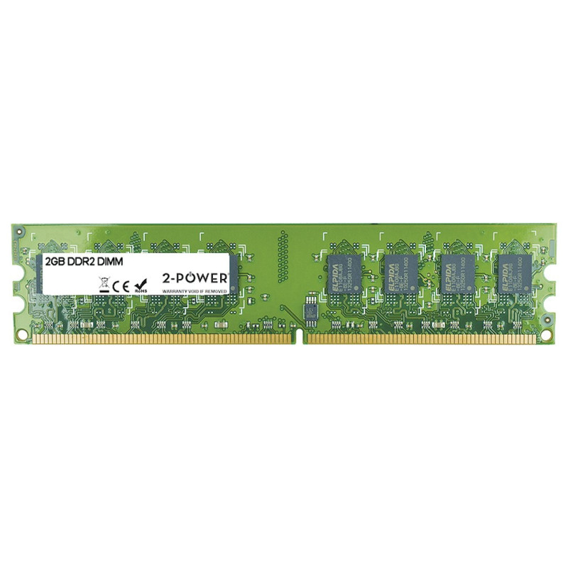 2-Power MEM1202A memoria 2 GB 1 x 2 GB DDR2 667 MHz