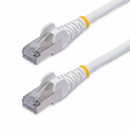 StarTech.com Cavo Ethernet CAT8 bianco da 2m, RJ45 Snagless, 25G 40G, 2000MHz, 100W PoE++, S FTP, cavo lan in rame puro 26AWG,