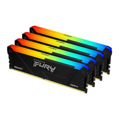 Kingston Technology FURY 32GB 2666MT s DDR4 CL16 DIMM (Kit da 4) Beast RGB