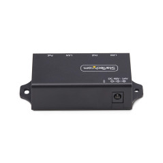 StarTech.com Iniettore PoE+ Midspan a 2 Porte Gigabit - Alimentatore Power Over Ethernet 10 100 1000Mbps, Ripetitore PoE