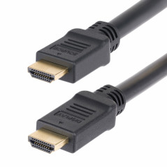 StarTech.com Cavo HDMI 2.0 attivo da 15m, CMP, con classificazione Plenum, cavo HDMI ad alta velocità, 4K 60Hz, HDR10 HDCP