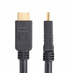 StarTech.com Cavo HDMI 2.0 attivo da 15m, CMP, con classificazione Plenum, cavo HDMI ad alta velocità, 4K 60Hz, HDR10 HDCP