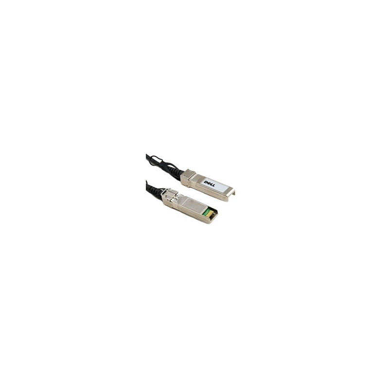 DELL 470-ABPU cavo InfiniBand e in fibra ottica 5 m QSFP28 Nero, Acciaio inox