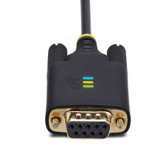 StarTech.com 1P10FFCN-USB-SERIAL cavo seriale Nero 3 m USB tipo A DB-9