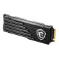 MSI SPATIUM M480 PRO PCIe 4.0 NVMe M.2 PLAY 2 TB PCI Express 4.0 3D NAND