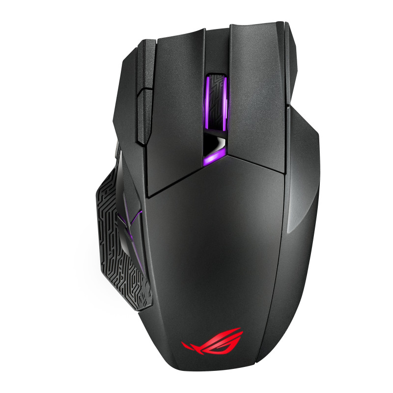 ASUS ROG Spatha X mouse Giocare Mano destra RF Wireless + USB Type-A Ottico 19000 DPI