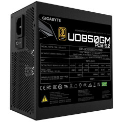 GIGABYTE GP-UD850GM PG5 alimentatore per computer 850 W 20+4 pin ATX ATX Nero