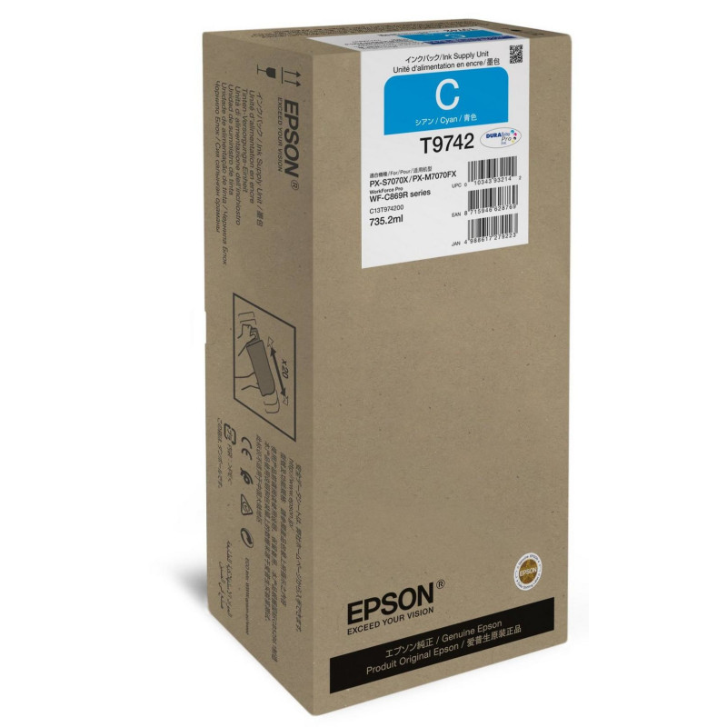 Epson C13T97420N cartuccia d'inchiostro 1 pz Originale Ciano