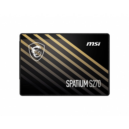 MSI SPATIUM S270 SATA 2.5 240GB drives allo stato solido 2.5" Serial ATA III 3D NAND