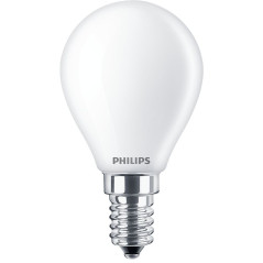 Philips Lampadina candela smerigliata a filamento 60 W P45 E14