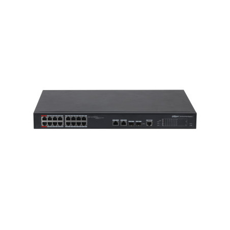 Dahua Technology PoE PFS4218-16ET-240 Non gestito Gigabit Ethernet (10 100 1000) Supporto Power over Ethernet (PoE)