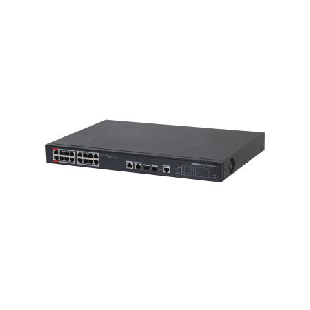 Dahua Technology PoE PFS4218-16ET-240 Non gestito Gigabit Ethernet (10/100/1000) Supporto Power over Ethernet (PoE)