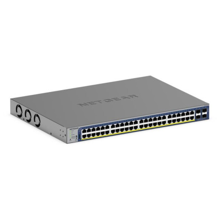 NETGEAR GS752TXP Gestito L2 L3 L4 10G Ethernet (100 1000 10000) Supporto Power over Ethernet (PoE) Nero