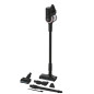 Hoover HF416BF 011 Aspirapolvere a bastone Batteria Secco Micro Senza sacchetto 0,4 L 240 W Nero, Rosa