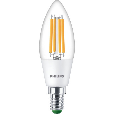 Philips Lampadina candela trasparente a filamento 40 W B35 E14