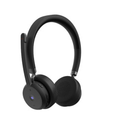 Lenovo Wireless VoIP Headset Auricolare A Padiglione Ufficio Bluetooth Nero