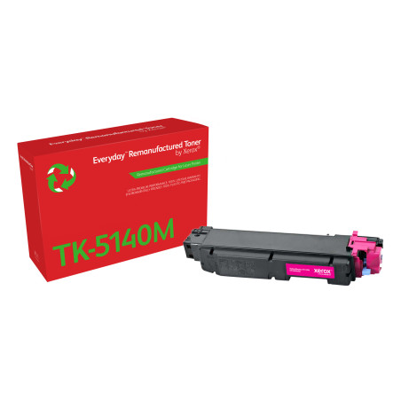 Everyday Rigenerato Toner rigenerato Everyday™ di Xerox Magenta compatibile con Kyocera TK-5140M, Capacità standard