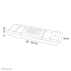 Neomounts Supporto raffredda notebook