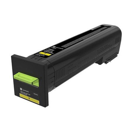 Lexmark 72K2XYE cartuccia toner 1 pz Originale Giallo