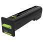 Lexmark 72K2XYE cartuccia toner 1 pz Originale Giallo