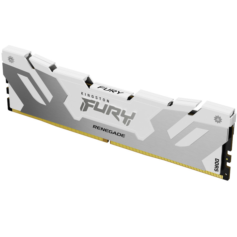 Kingston Technology FURY 32GB 6400MT/s DDR5 CL32 DIMM Renegade White XMP