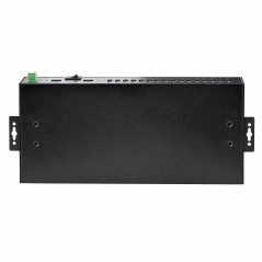 StarTech.com Hub USB Industriale 5Gbps a 16 porte con adattatore di alimentazione, enclosure in metallo, montabile, protezione