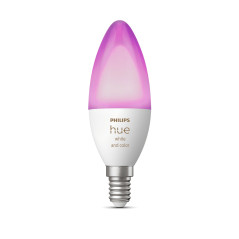 Philips Hue White and Color ambiance Lampadina singola E14