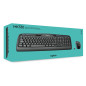 Logitech Wireless Combo MK330 tastiera Mouse incluso Ufficio USB QWERTY US International Nero