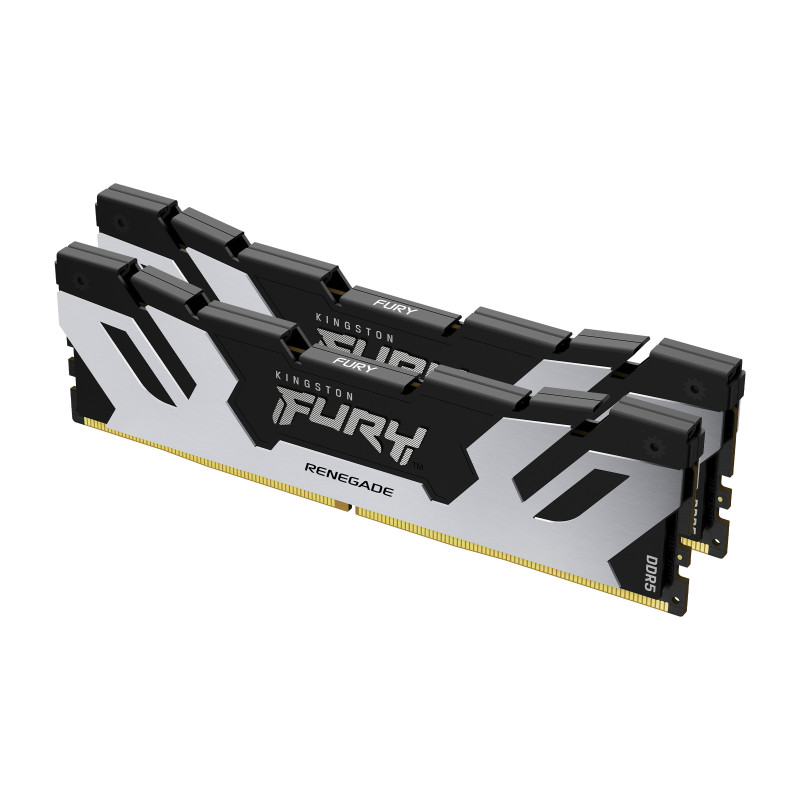 Kingston Technology FURY 64GB 6400MT/s DDR5 CL32 DIMM (Kit da 2) Renegade Silver XMP