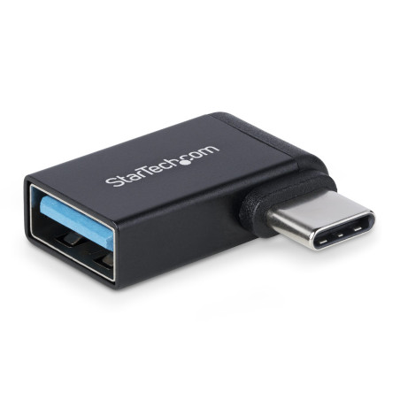 StarTech.com Adattatore USB-C a USB-A ad angolo retto, USB 5Gbps, adattatore compatto USB-C maschio a USB-A femmina,