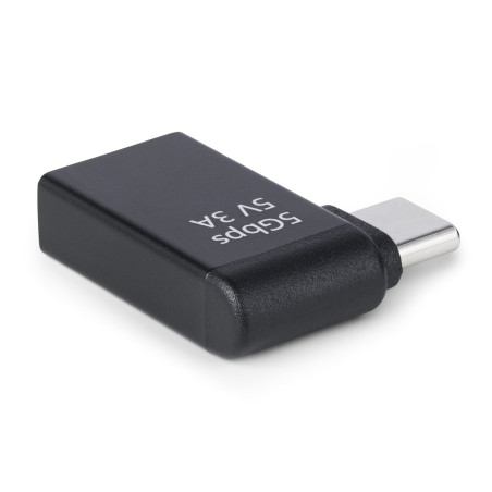 StarTech.com Adattatore USB-C a USB-A ad angolo retto, USB 5Gbps, adattatore compatto USB-C maschio a USB-A femmina,