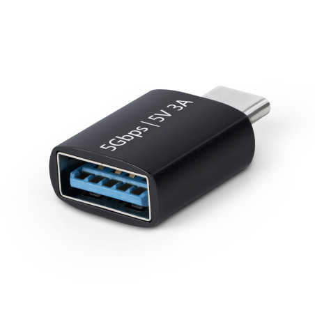 StarTech.com Adattatore USB-C a USB-A, USB 5Gbps, adattatore compatto da USB Tipo-C maschio a USB Tipo-A femmina, alloggiamento